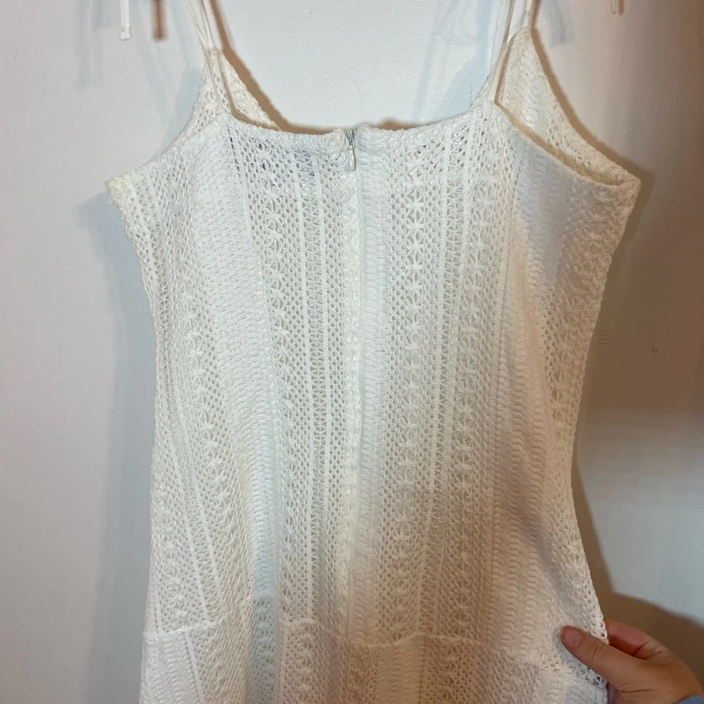 kendall and kylie white mid-length dress size S - Picture 5 of 6